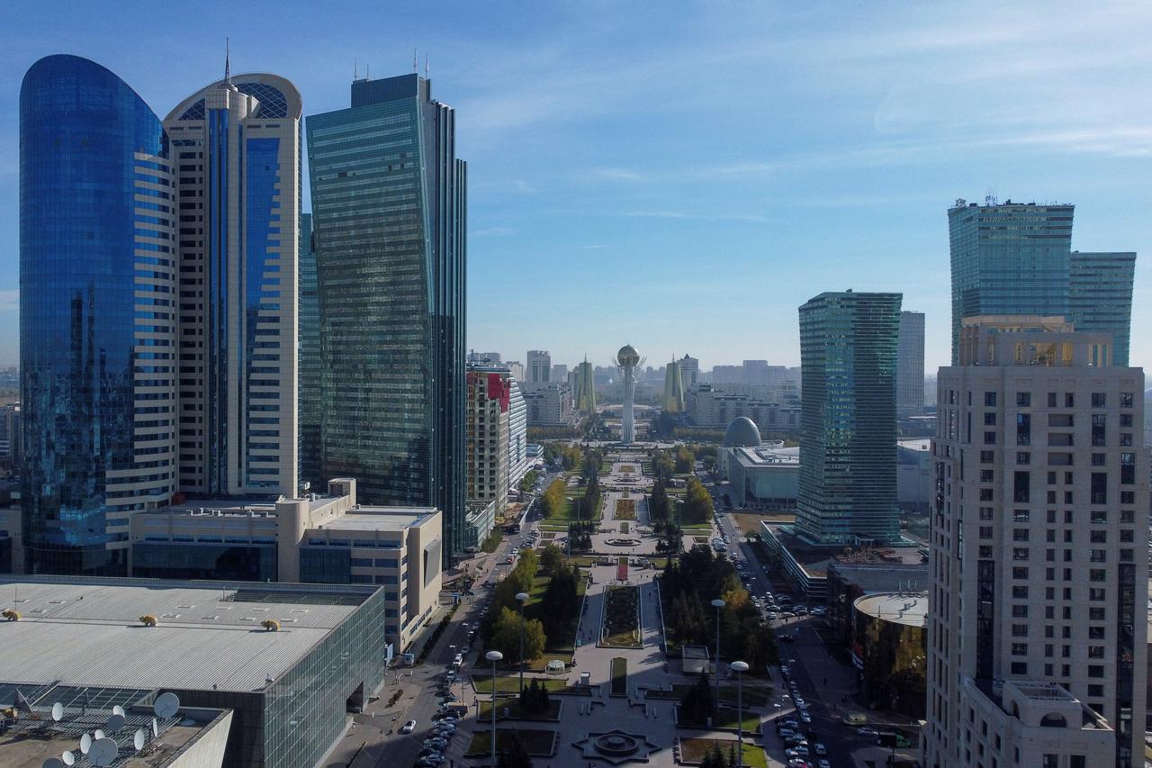 A view shows Astana
