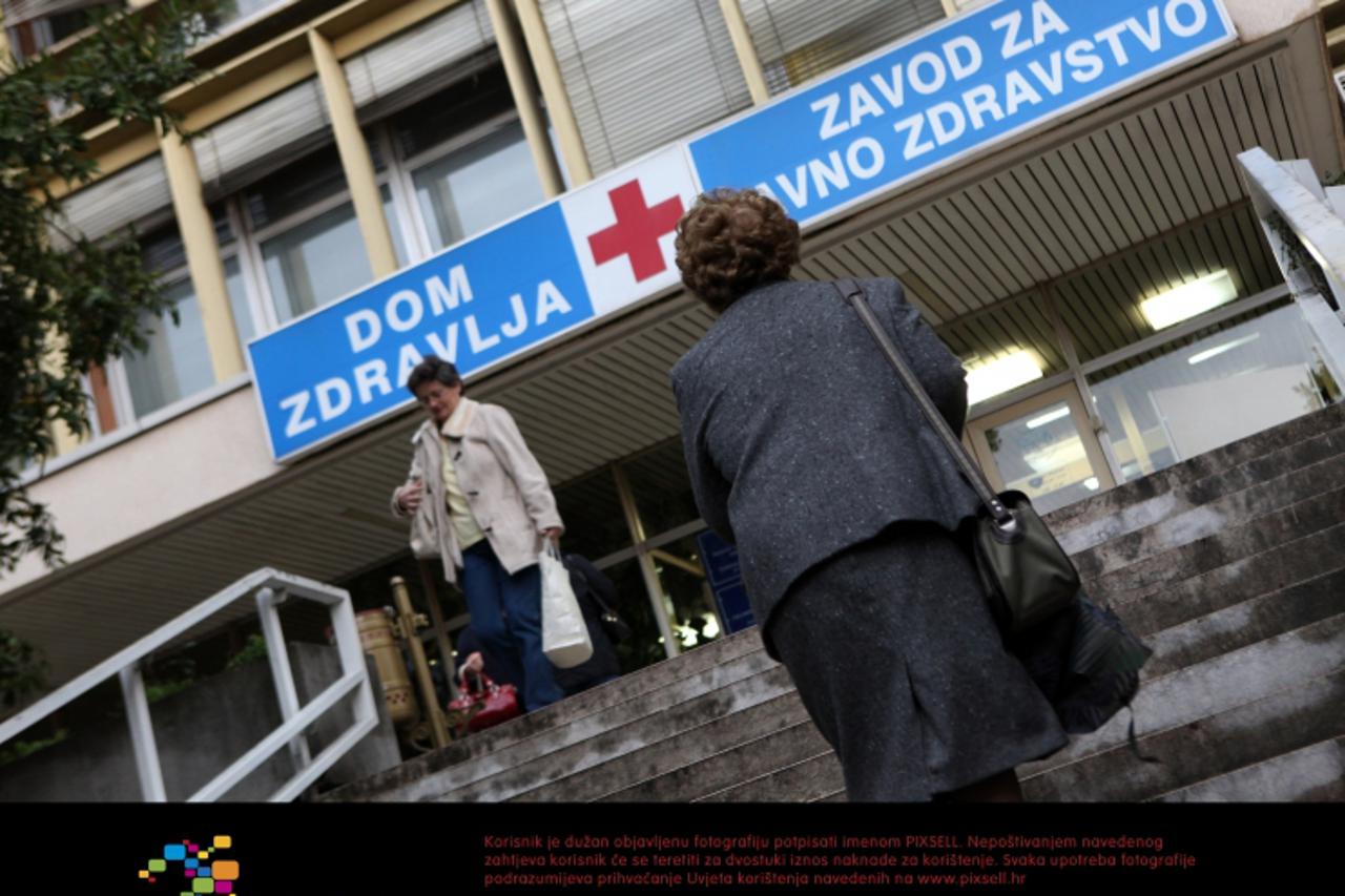 '27.11.2009., Rijeka, Hrvatska -  Rijecki Dom zdravlja i Zavod za javno zdravstvo. Photo: Nel Pavletic/PIXSELL'