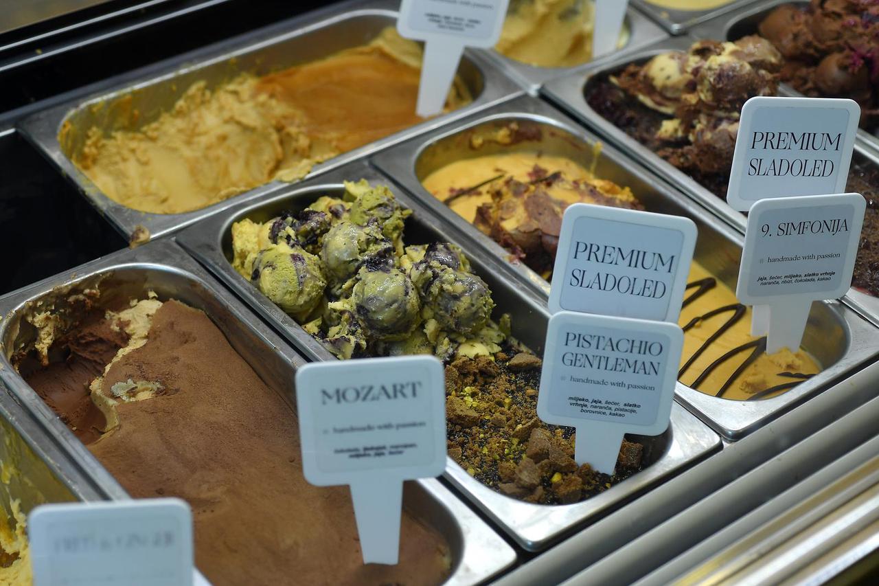 Reportaža o sladoledima u Zagrebu