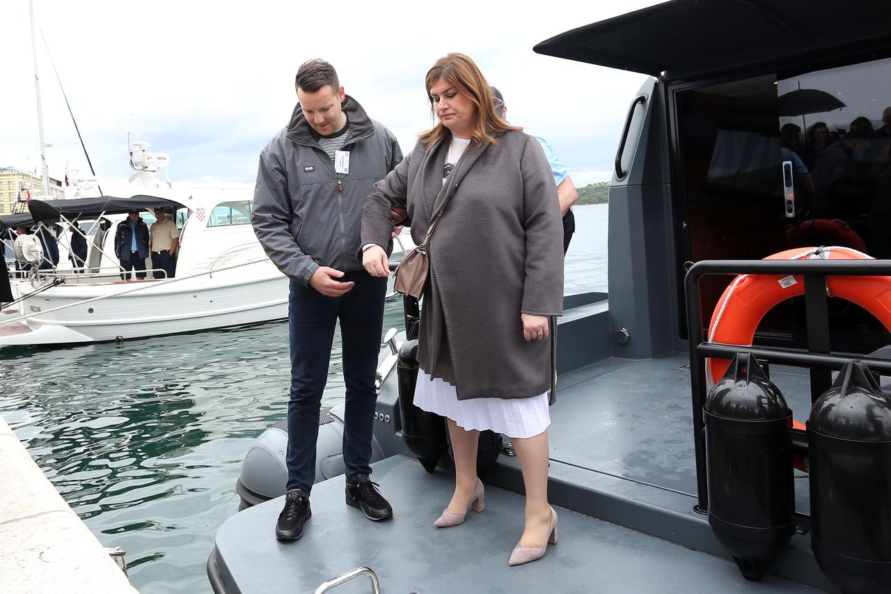 Šibenik: Premijer Plenković na predstavljanju sustava nadzora i kontrole ribarstva