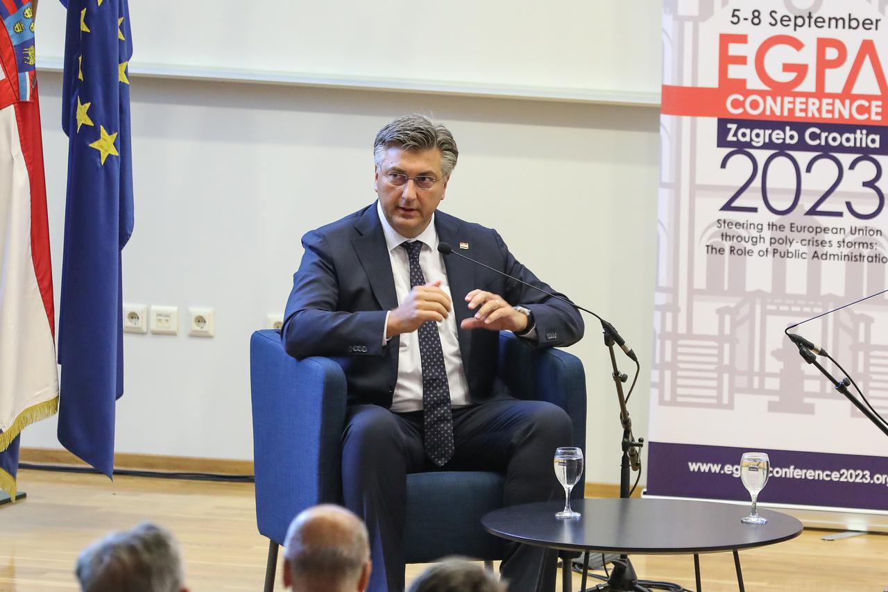 Zagreb: Plenković na otvorenju konferencije Europske skupine za javnu upravu 