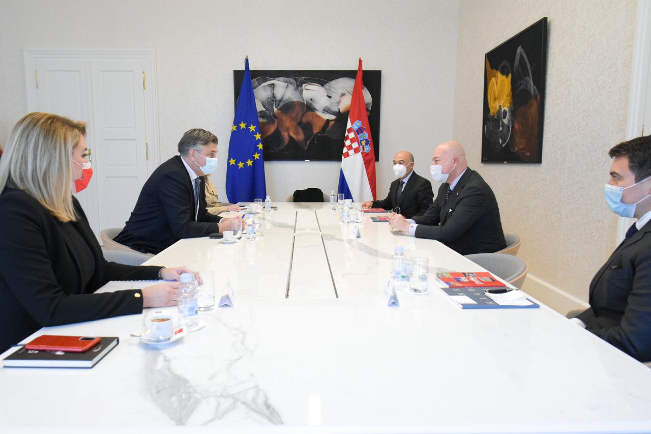 Plenković razgovarao s predstavnicima turske Dogus Grupe
