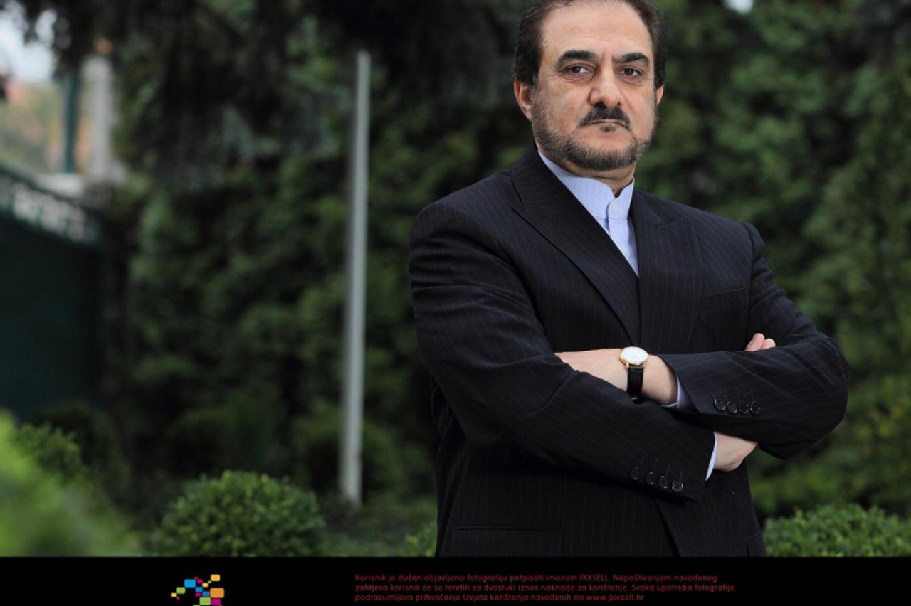 \'27.10.2011., Zagreb - Iranski veleposlanik u Hrvatskoj Mohsen Sharif Khodaei  Photo: Antonio Bronic/PIXSELL\'