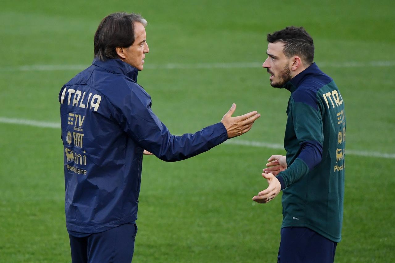 World Cup Qualifiers Europe - Italy Training