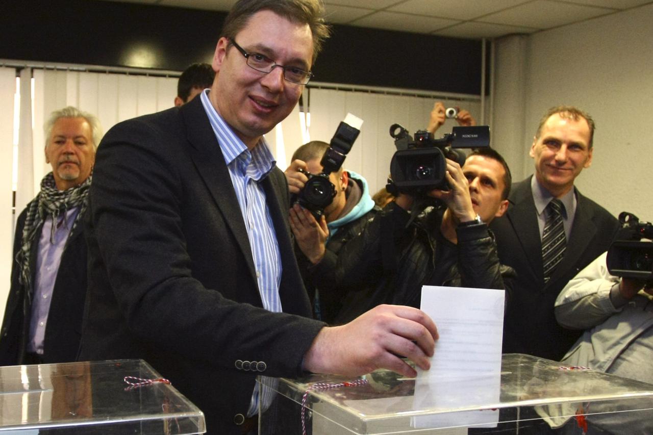 Aleksandar Vučić glasao