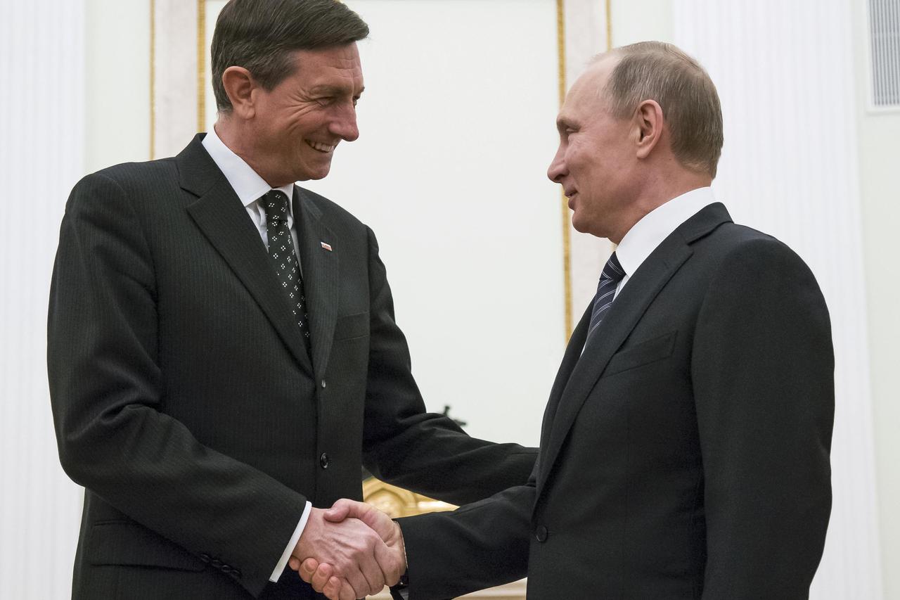Borut Pahor i Vladimir Putin