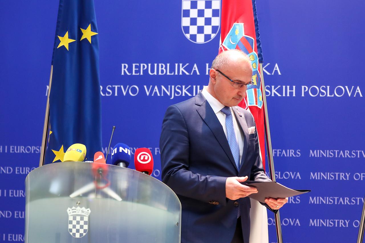 Grlić Radman: Protjerujemo srpskog diplomata iz Hrvatske