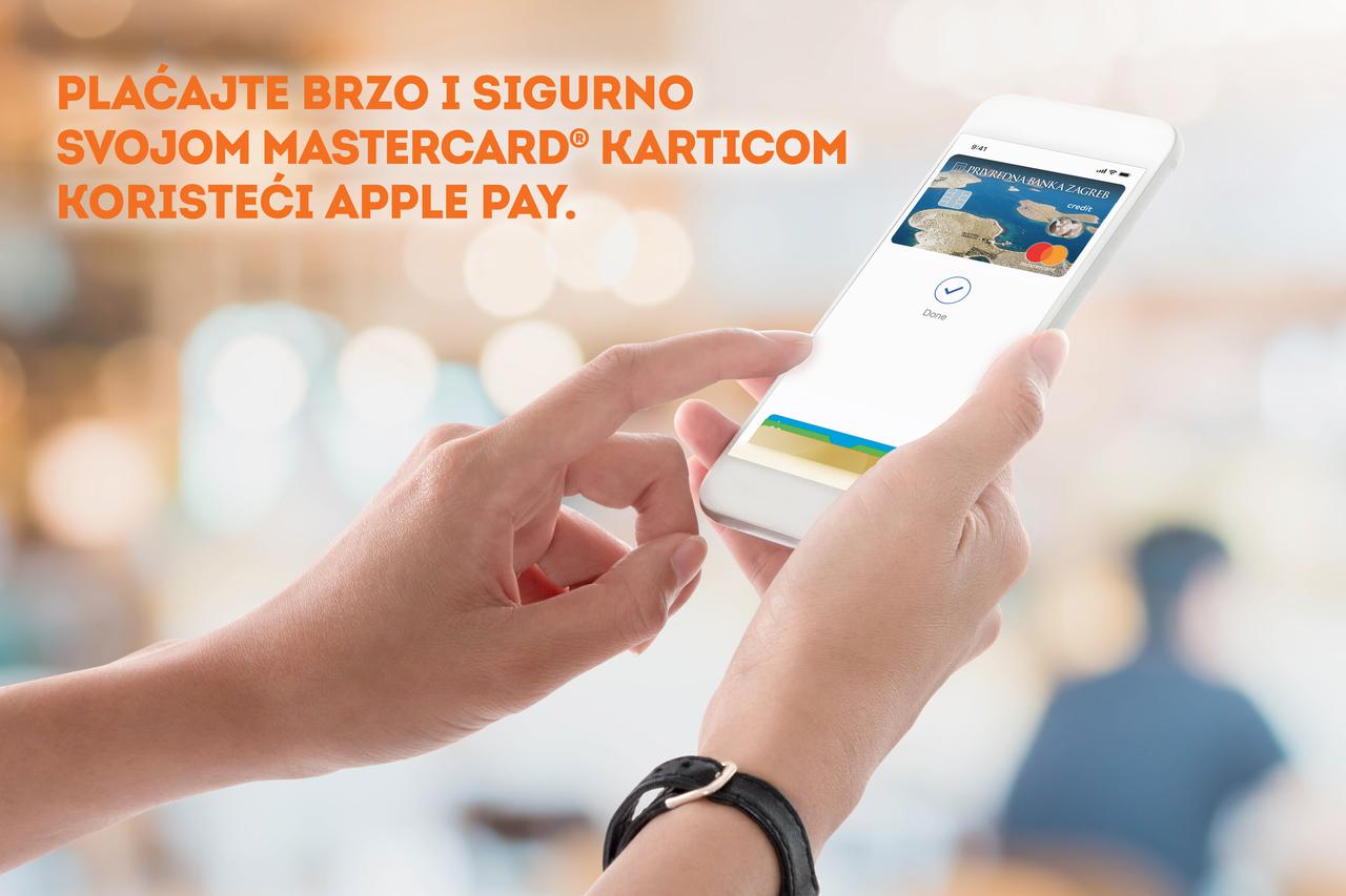 Apple Pay dostupan korisnicima PBZ Mastercard kartica