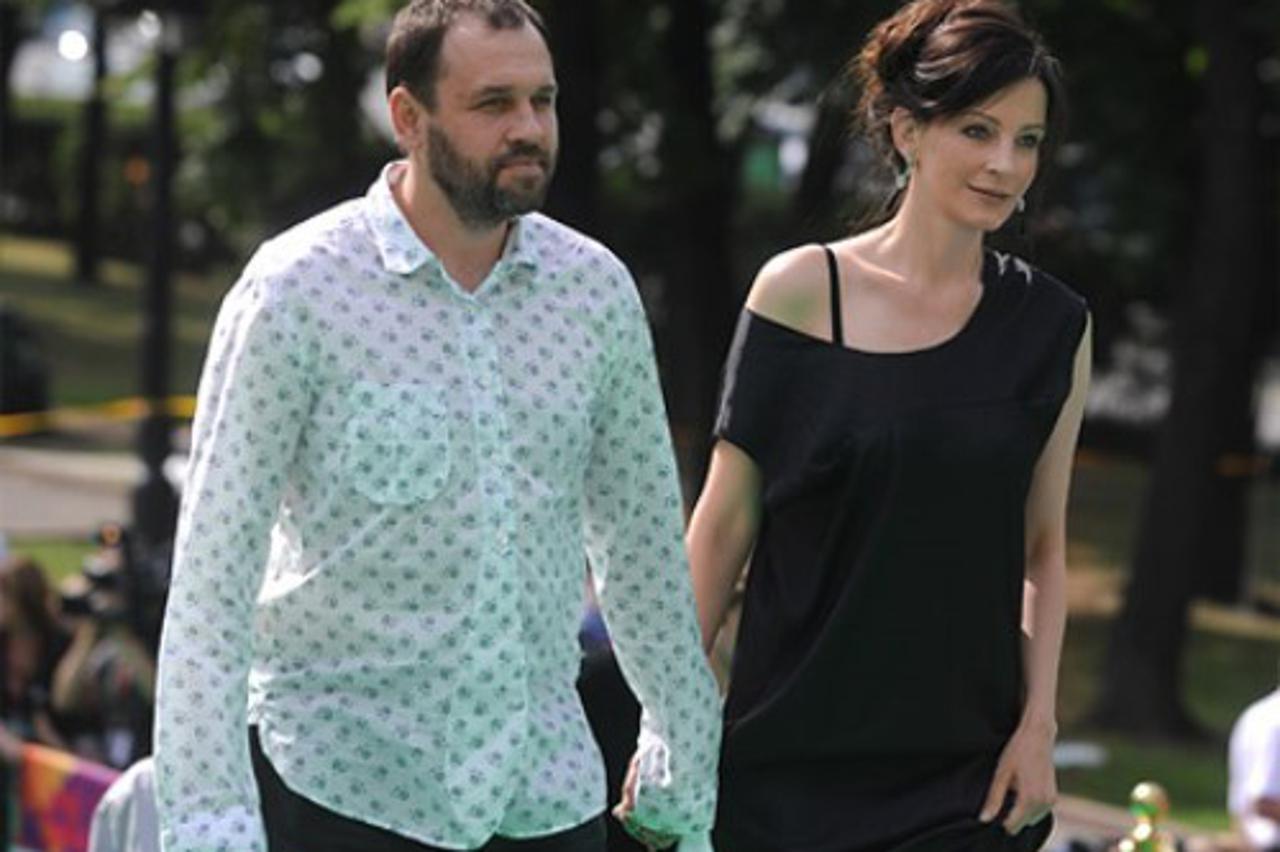 Sergej Gljadelkin i supruga Evgenija