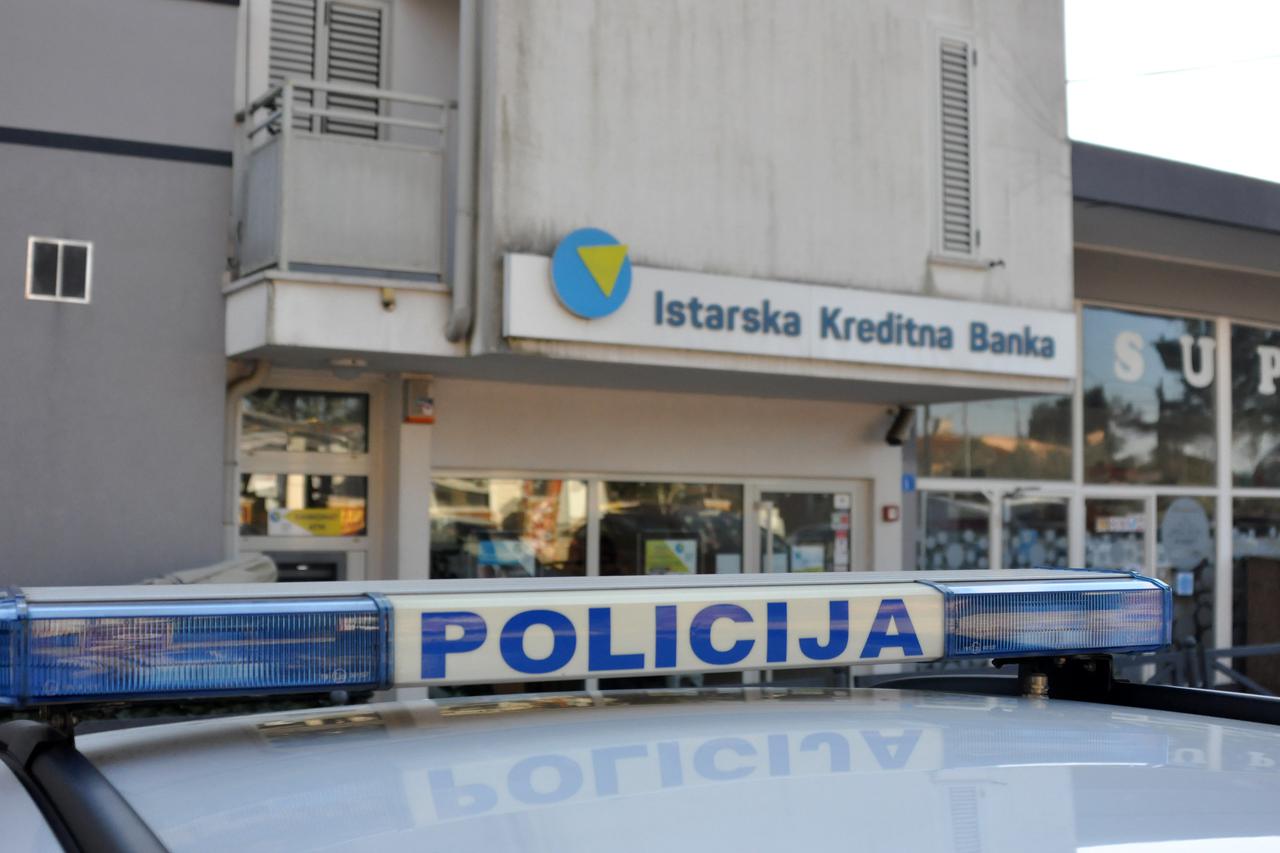 Umag: Opljačkana poslovnica Istarske kreditne banke