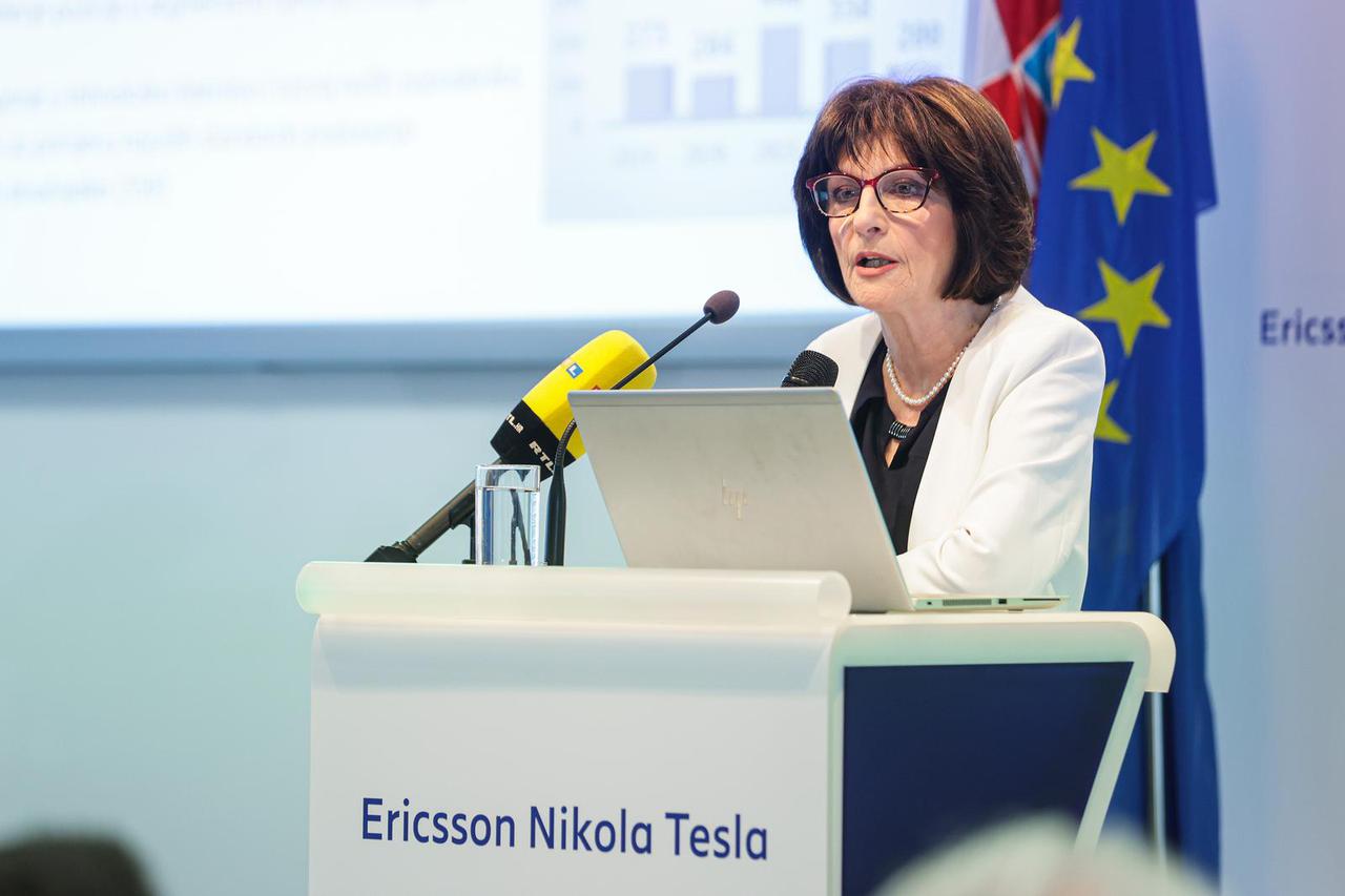 Zagreb: Predstavljanje poslovnih rezultata tvrtke Ericsson Nikola Tesla