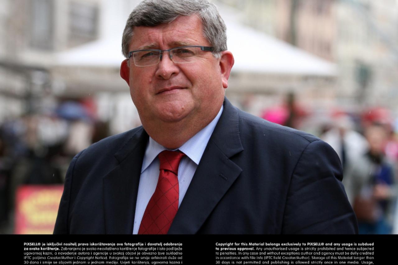 '03.05.2013., Rijeka - Vojko Obersnel, kandidat SDP-a za gradonacelnika na predstojecim izborima.  Photo: Goran Kovacic/PIXSELL'