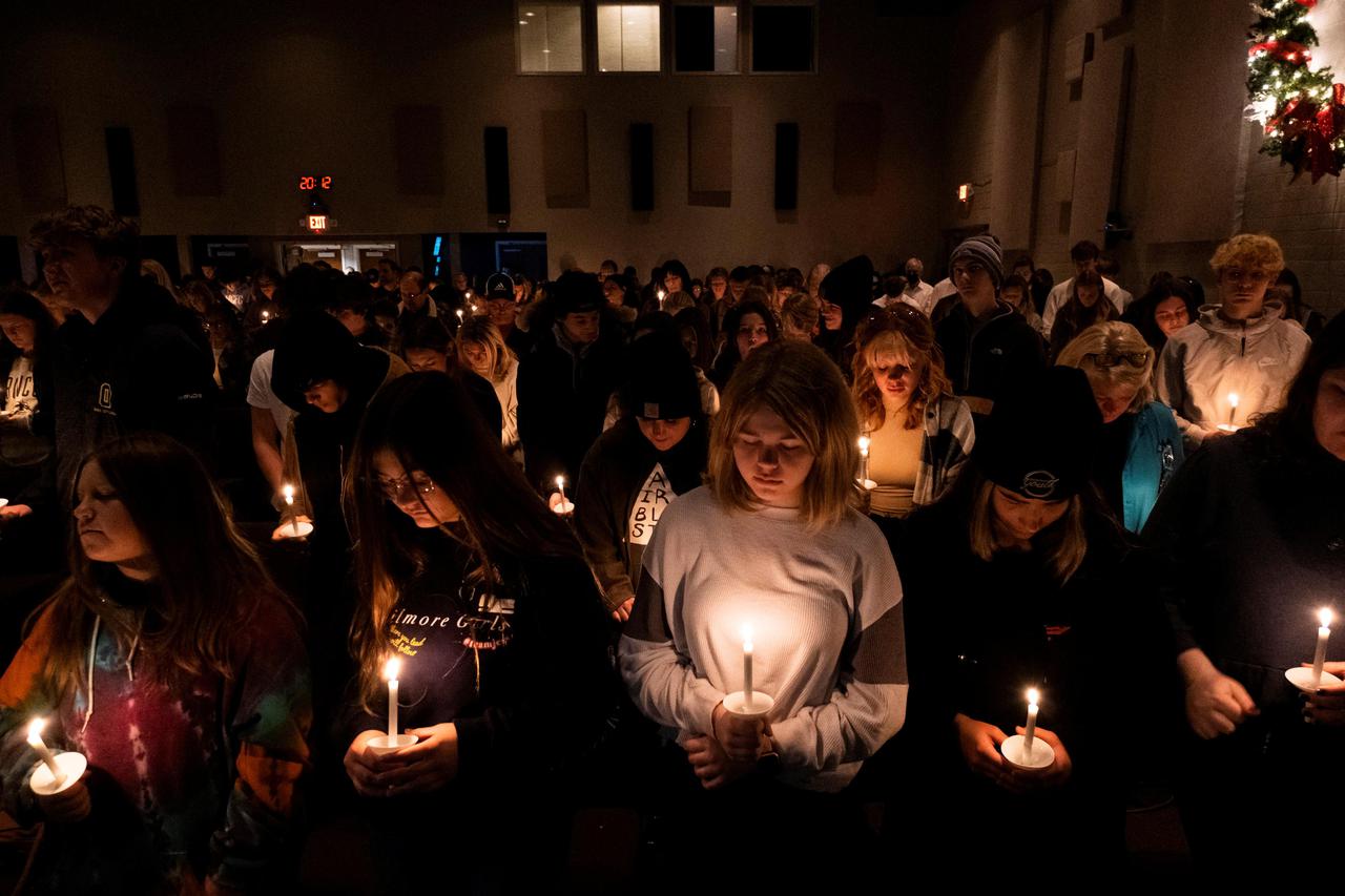 Vigil for Michigan high school shooting