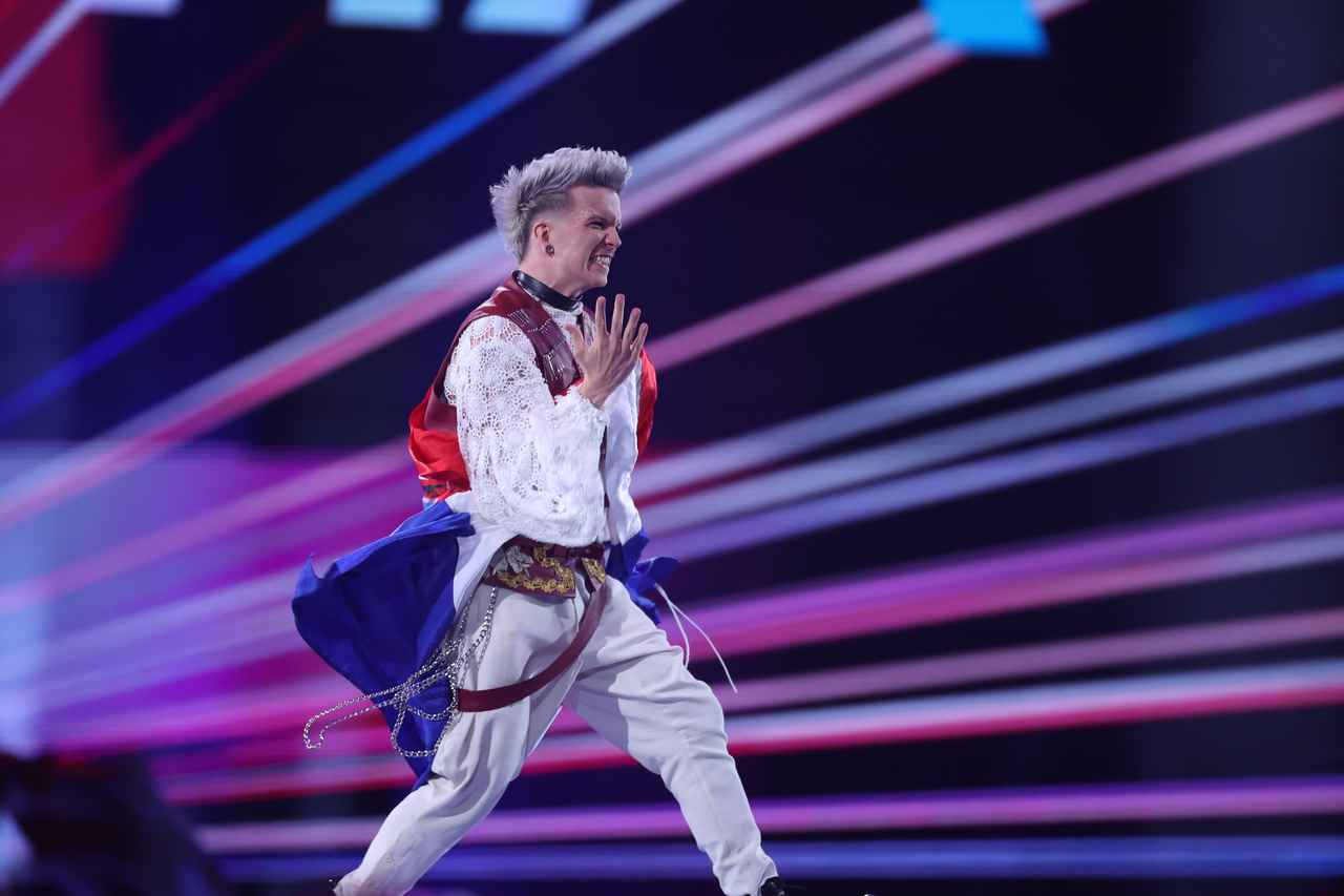 Malmo: Baby Lasagna  izašao je na pozornicu na finalna večer Eurosonga