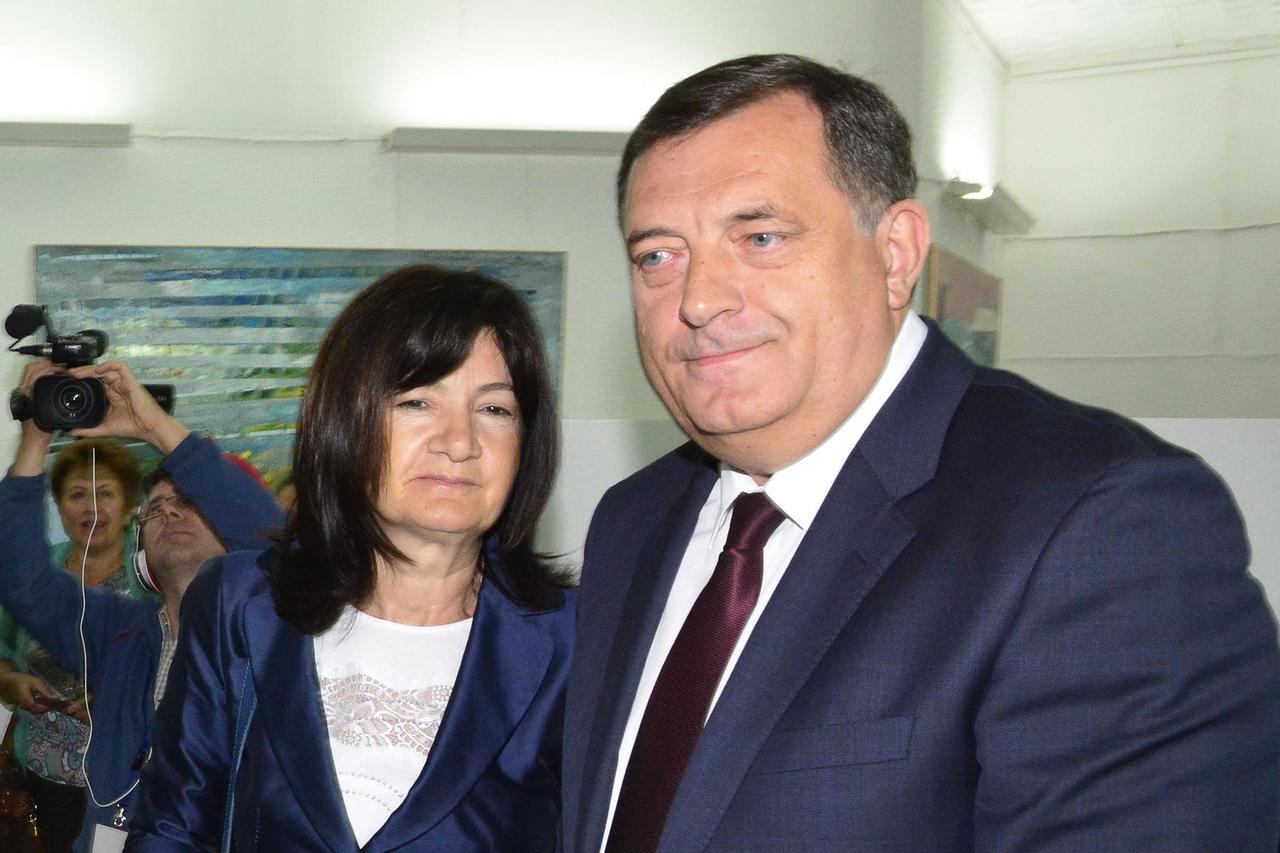Dodik i njegova supruga Snježana