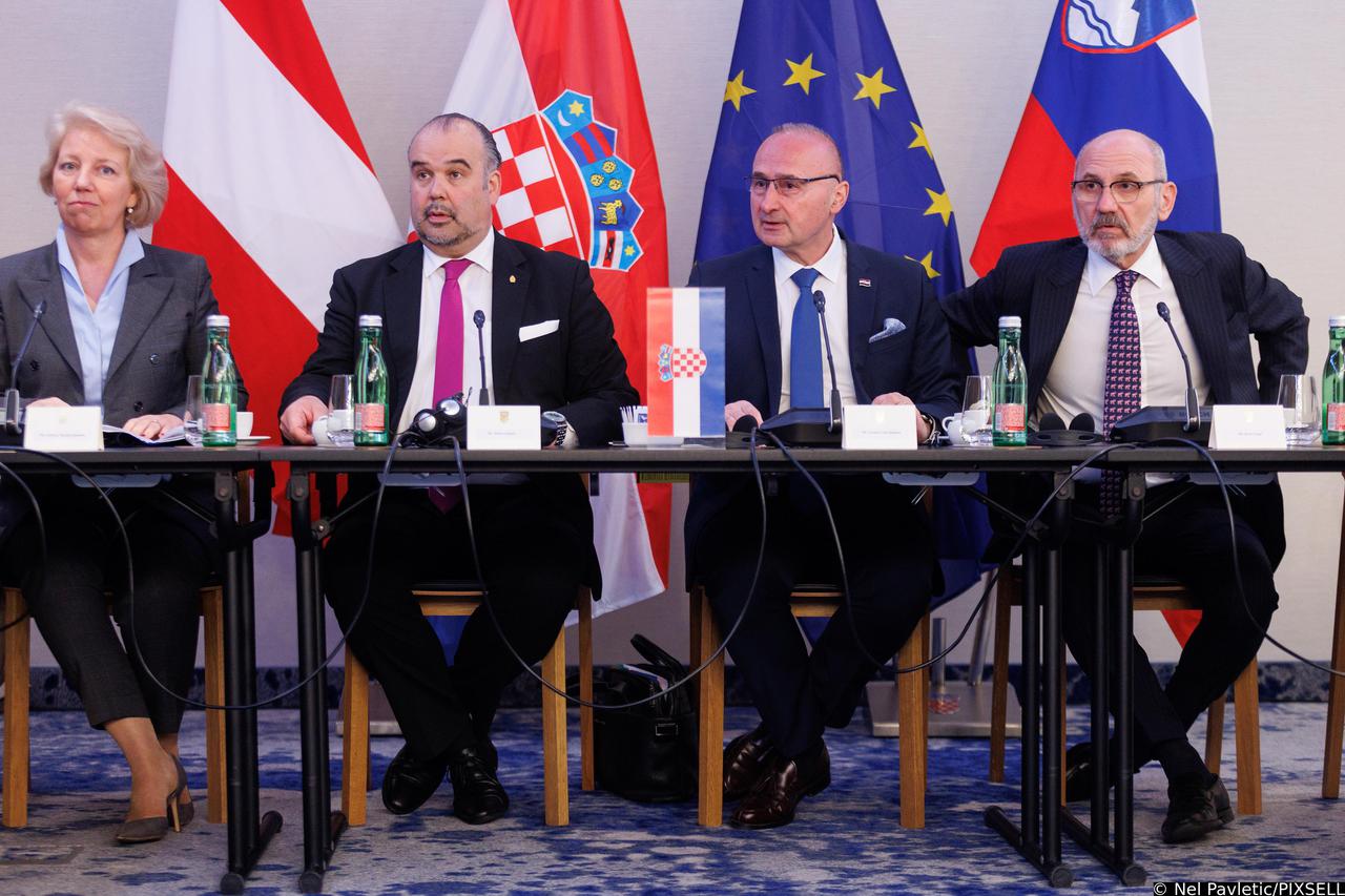 Rijeka: Trilateralni sastanak ministara vanjskih poslova Hrvatske, Austrije i Slovenije