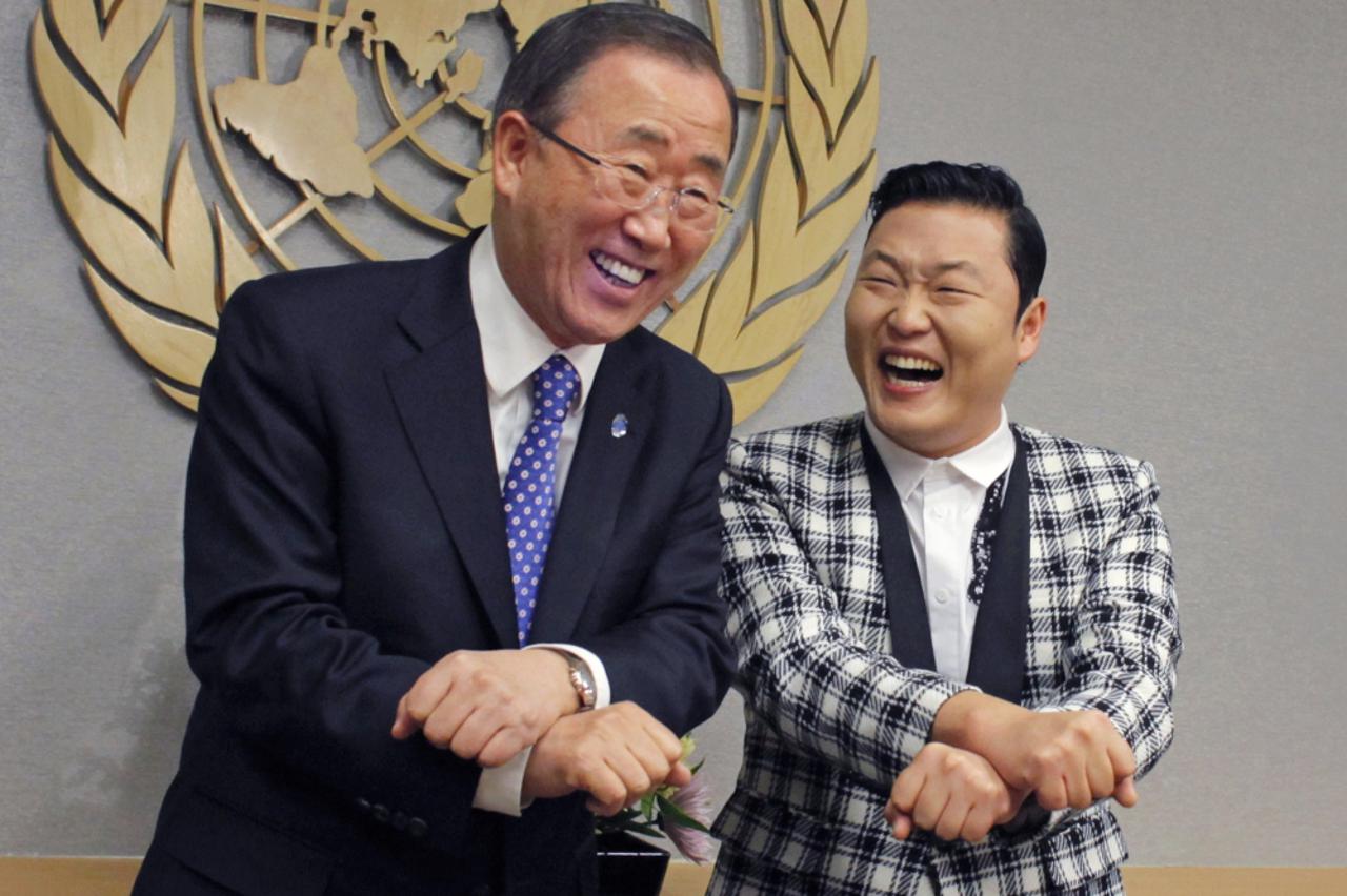 Ban Ki-moon, gangnam style (1)