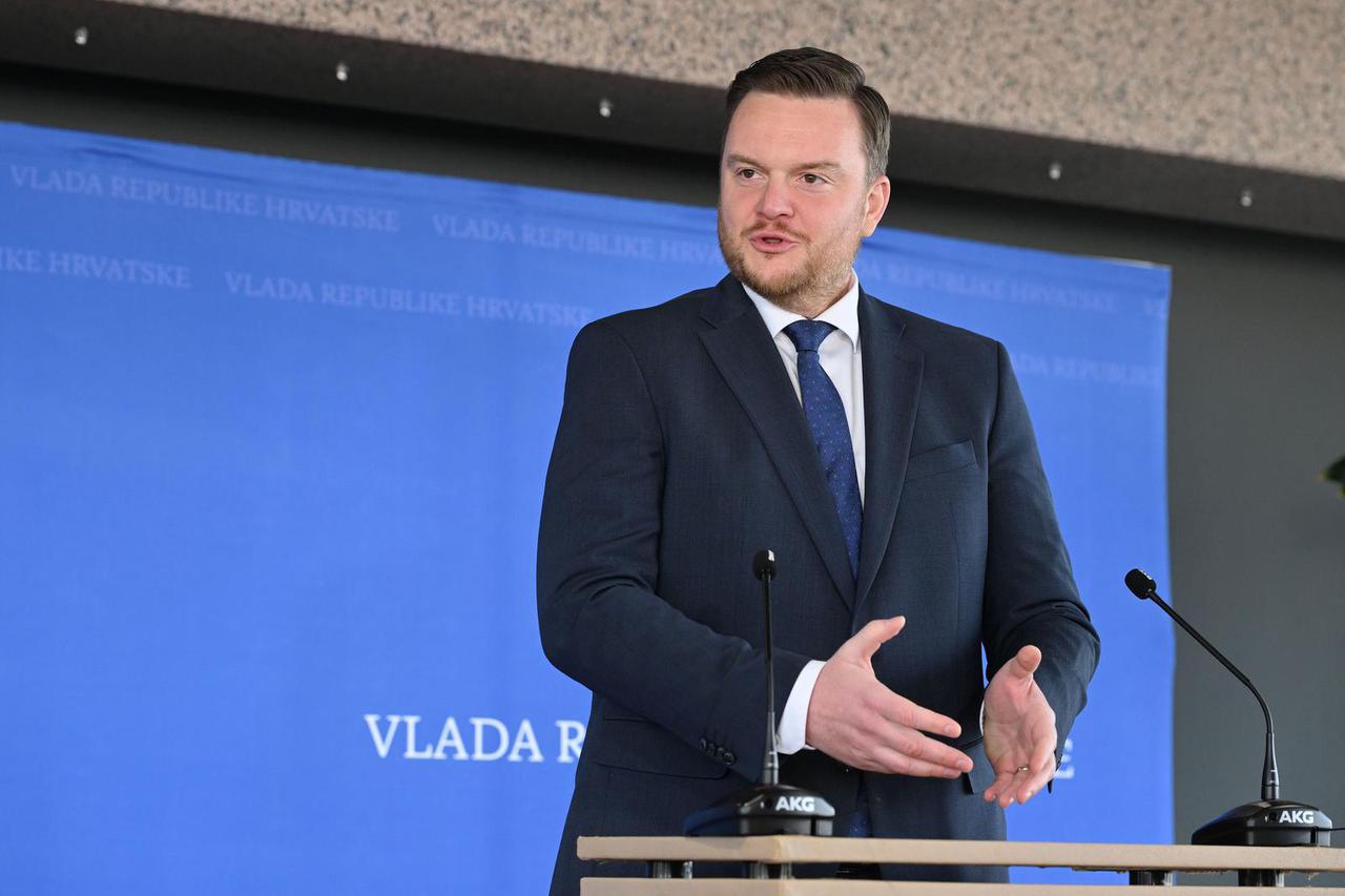 Zagreb: Marko Primorac dao je izjavu za medije nakon sjednice Vlade RH