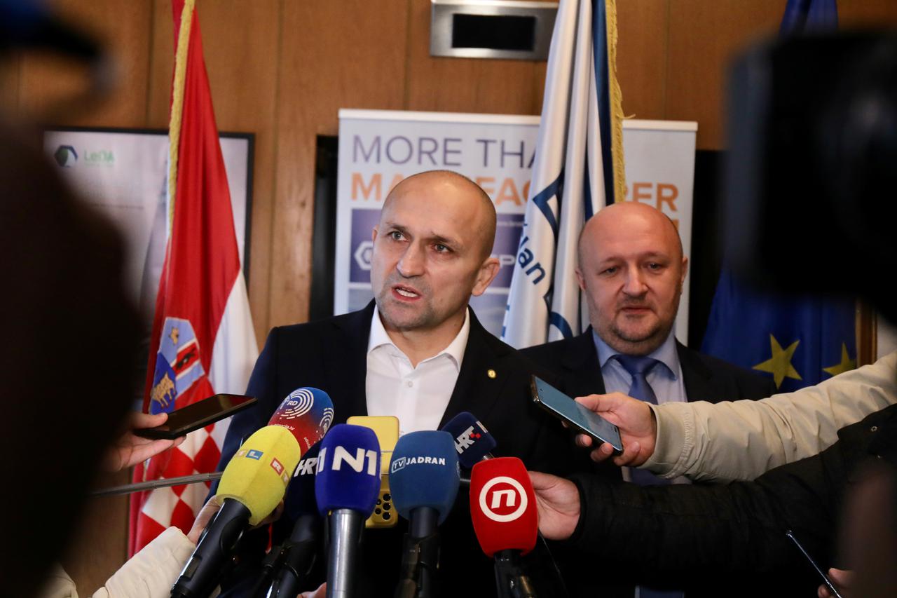 Split: Izjave za medije nakon zajedničkog sastanka Ivana Anušića i Tomislava Debeljaka