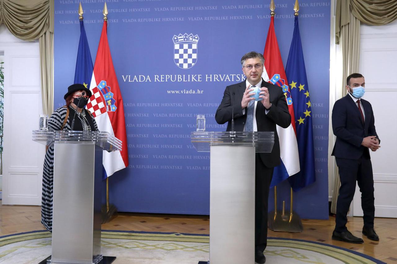 Zagreb: Plenković objavio da će umirovljenici dobiti covid dodatak u iznosima od 400 do 1200 kn