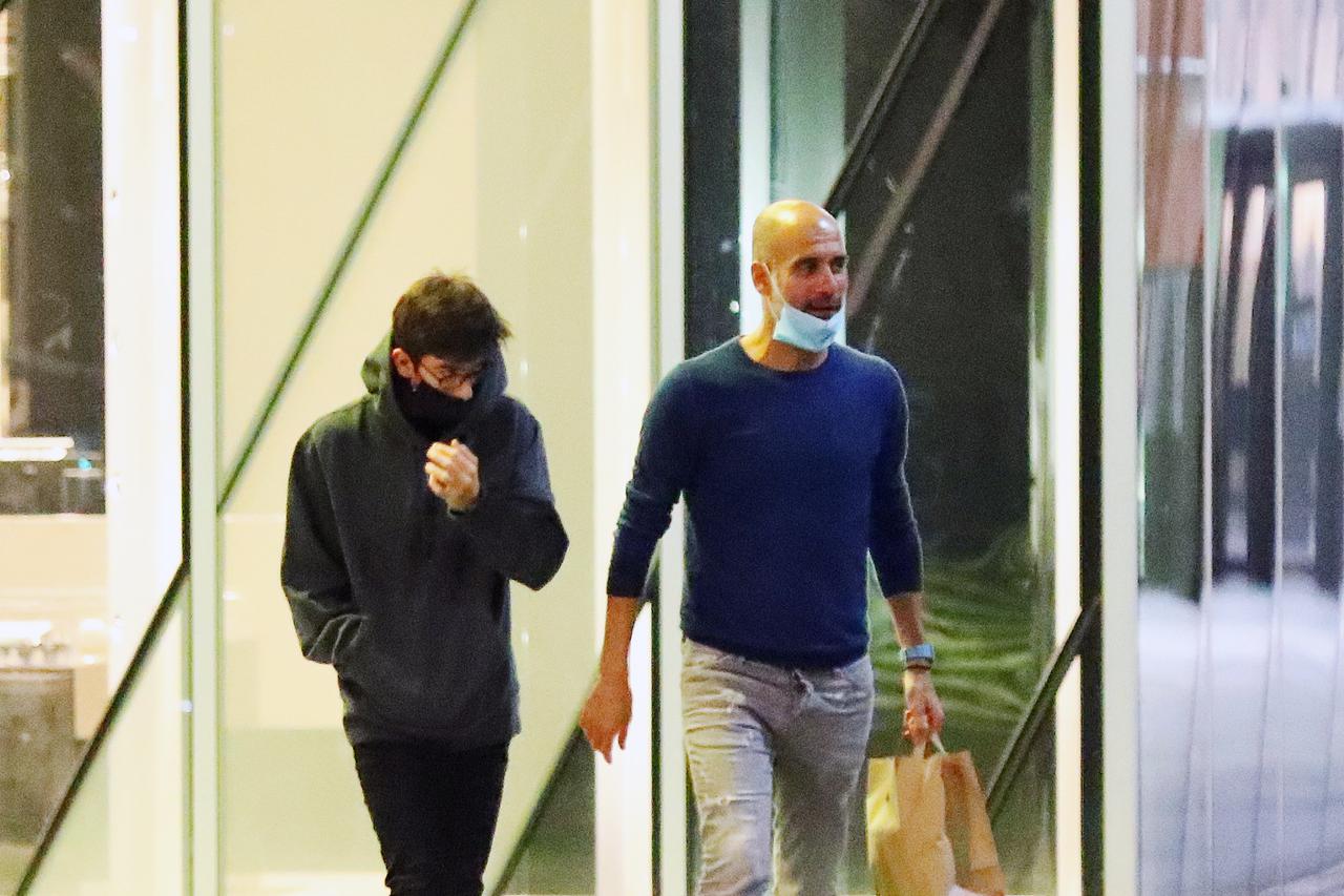 Manchester City manager Pep Guardiola Sighting - Manchester