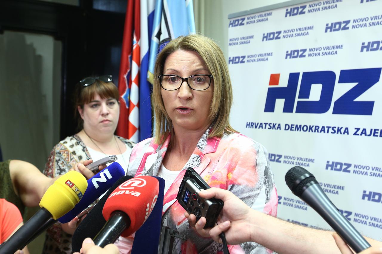 Ivana Maletić predstavljala je socijalni program HDZ-a 