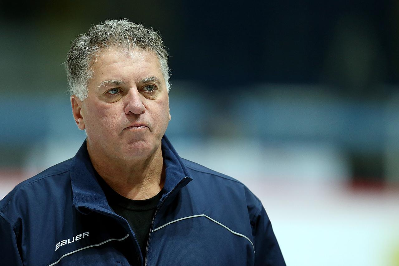 27.10.2014., Zagreb - Doug Shedden, trener KHL Medvescak.  Photo: Goran Stanzl/PIXSELL