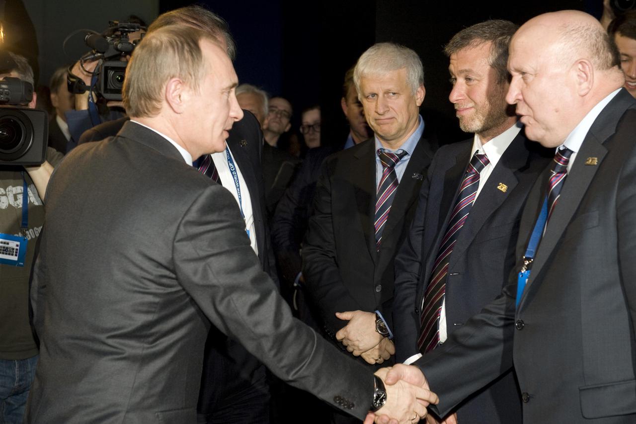 Vladimir Putin i Roman Abramovič