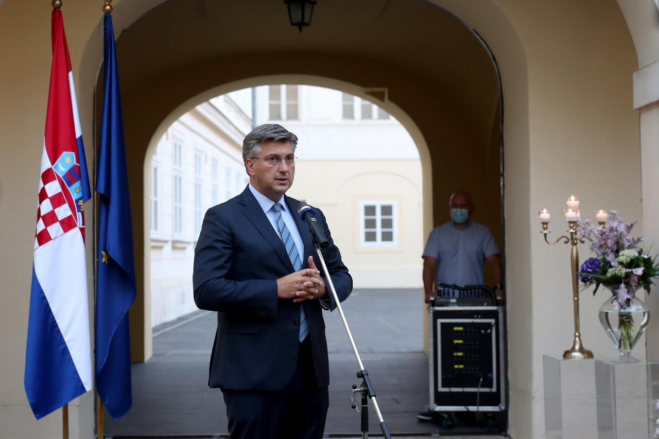 Zagreb: Predsjednik Vlade Andrej Plenković organizirao primanje za Diplomatski zbor