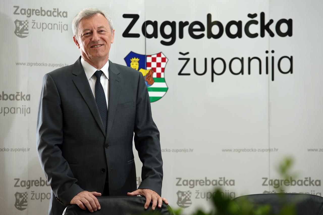 Stjepan Kožić, župan Zagrebačke županije