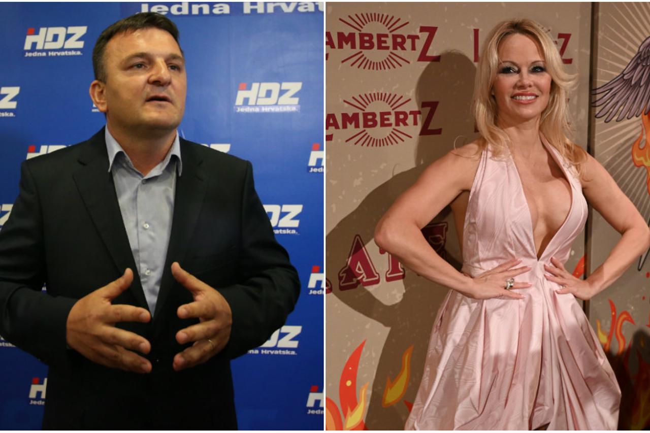 Petar Škorić i Pamela Anderson