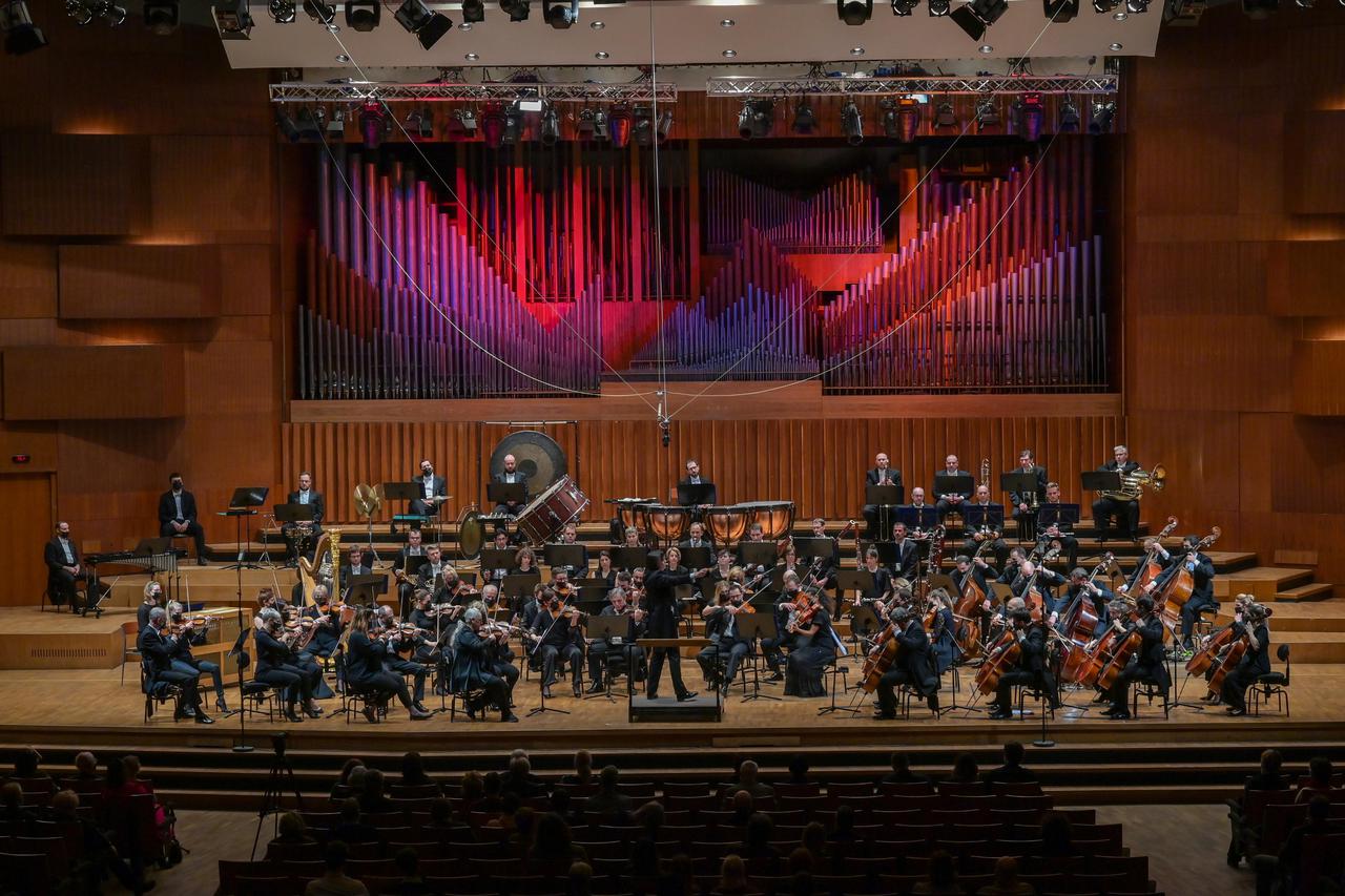 Zagreb: Koncert  Zagrebačke filharmonije u Lisinskom