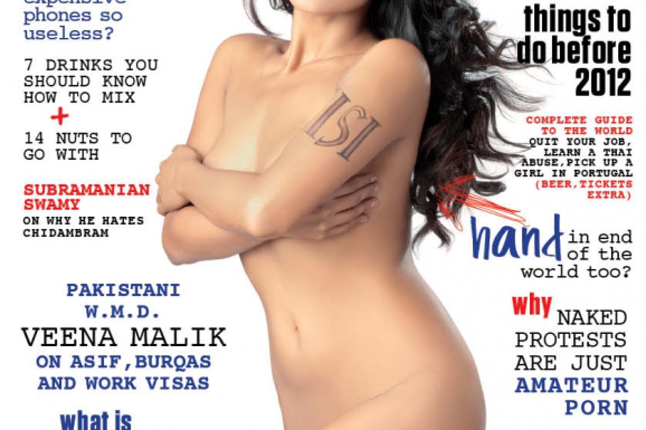 Veena Malik u časopisu FHM