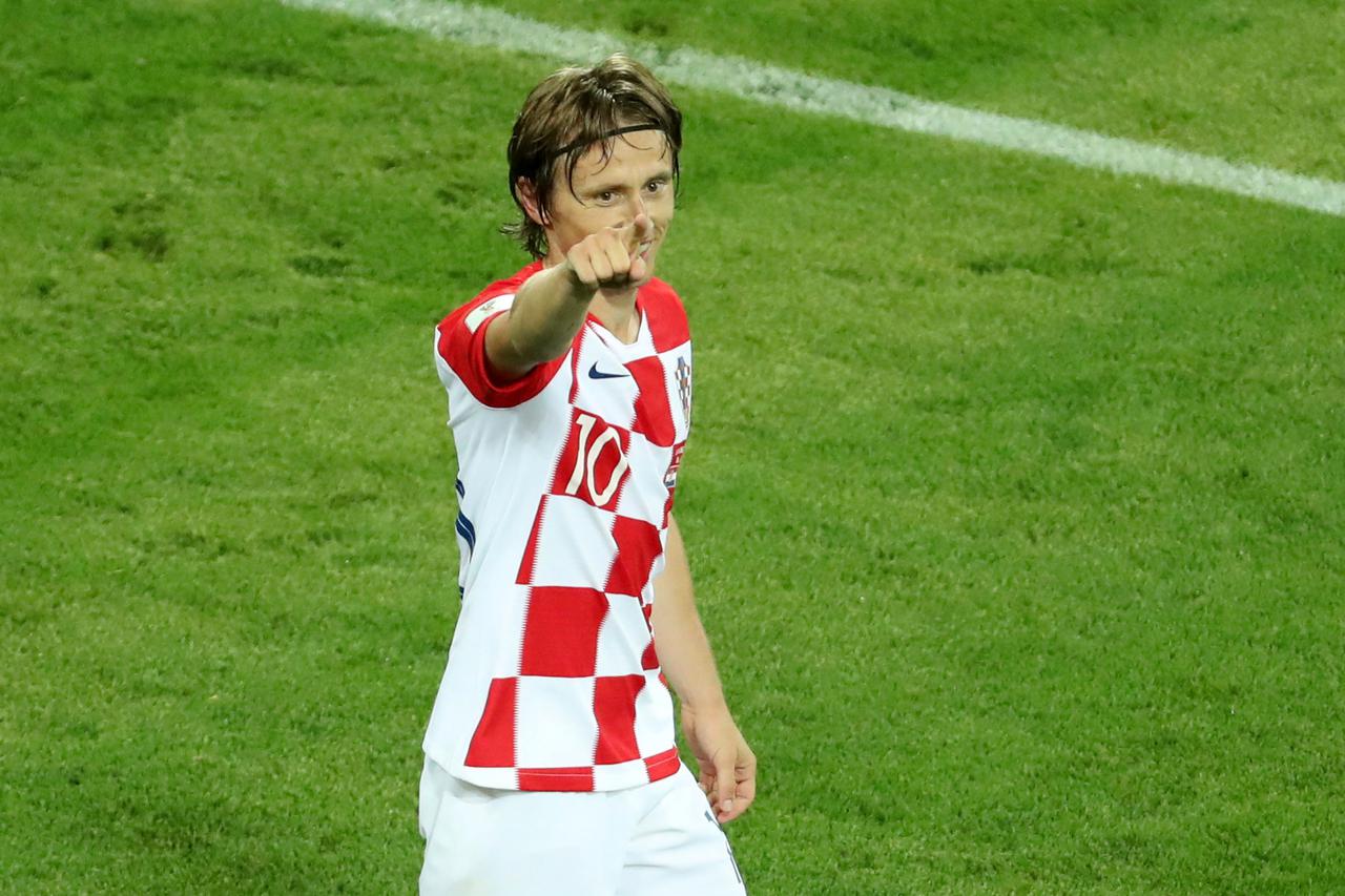 Luka Modrić Hrvatska Nigerija