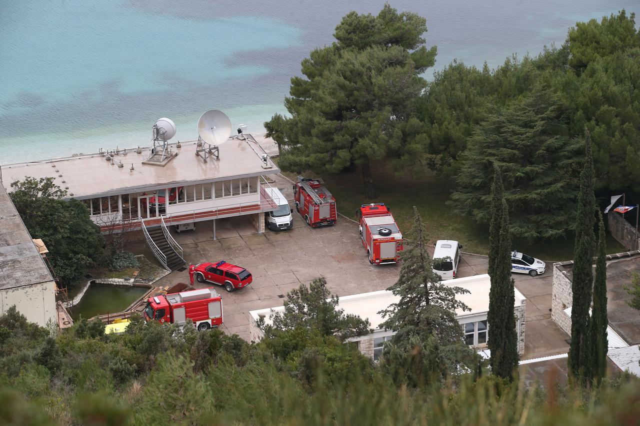 požar u Hidroelektrani Dubrovnik