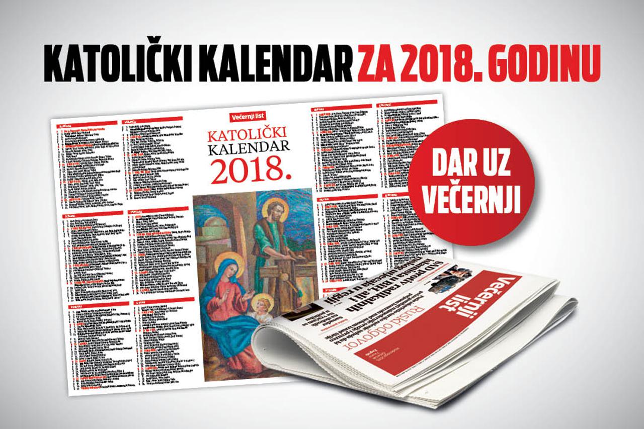 Dar uz Večernji – katolički kalendar za 2018. godinu