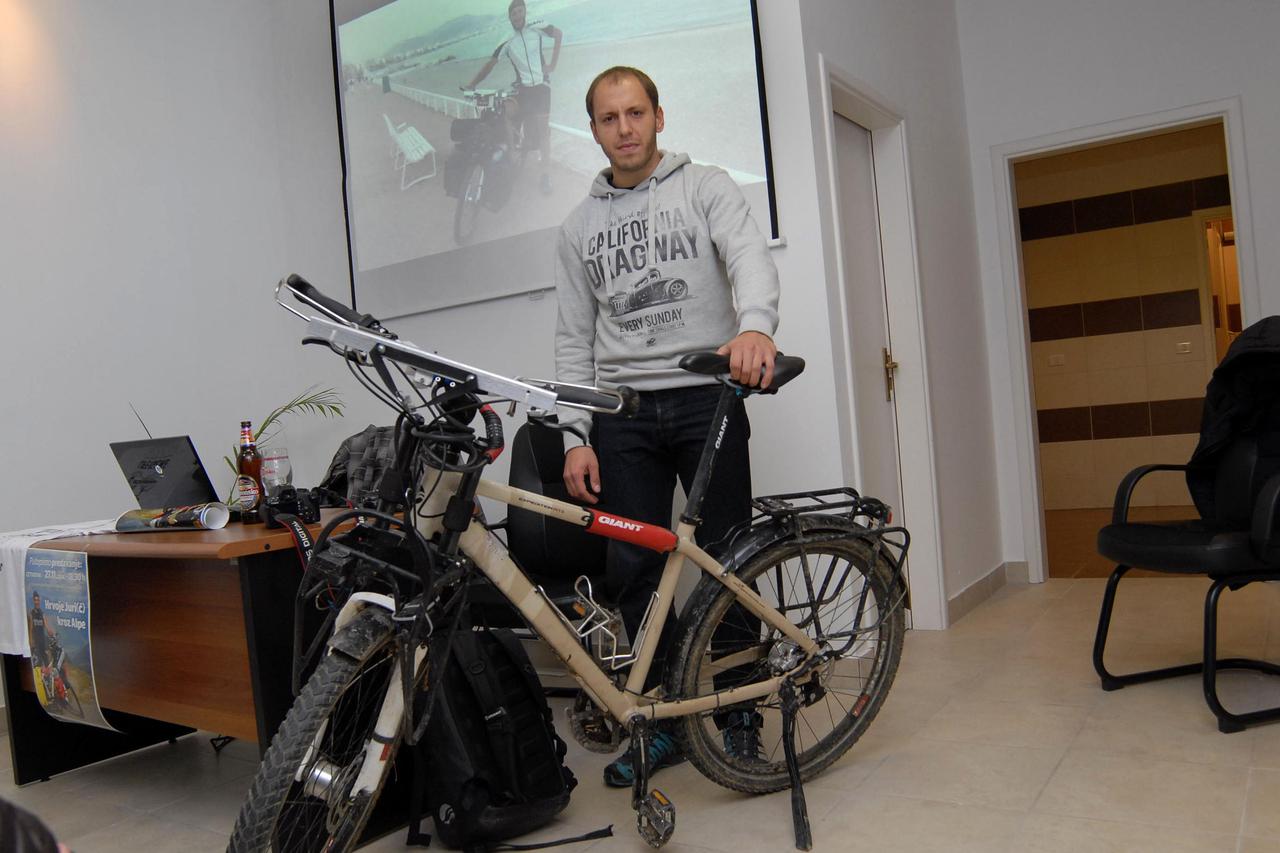 biciklist i putopisac Hrvoje Jurić