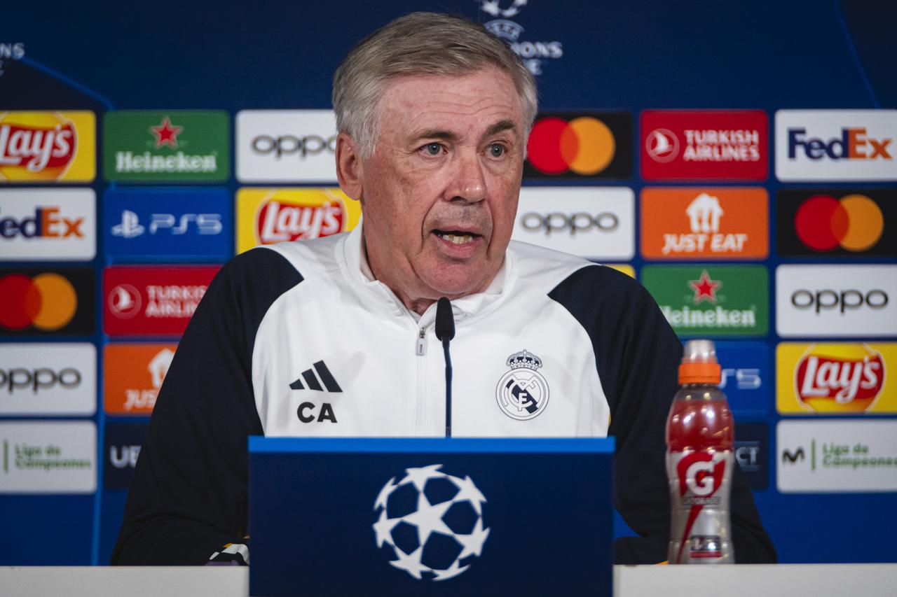 UEFA Champions League football match - Real Madrid vs Bayern Munich: Real Madrid press conference and training session