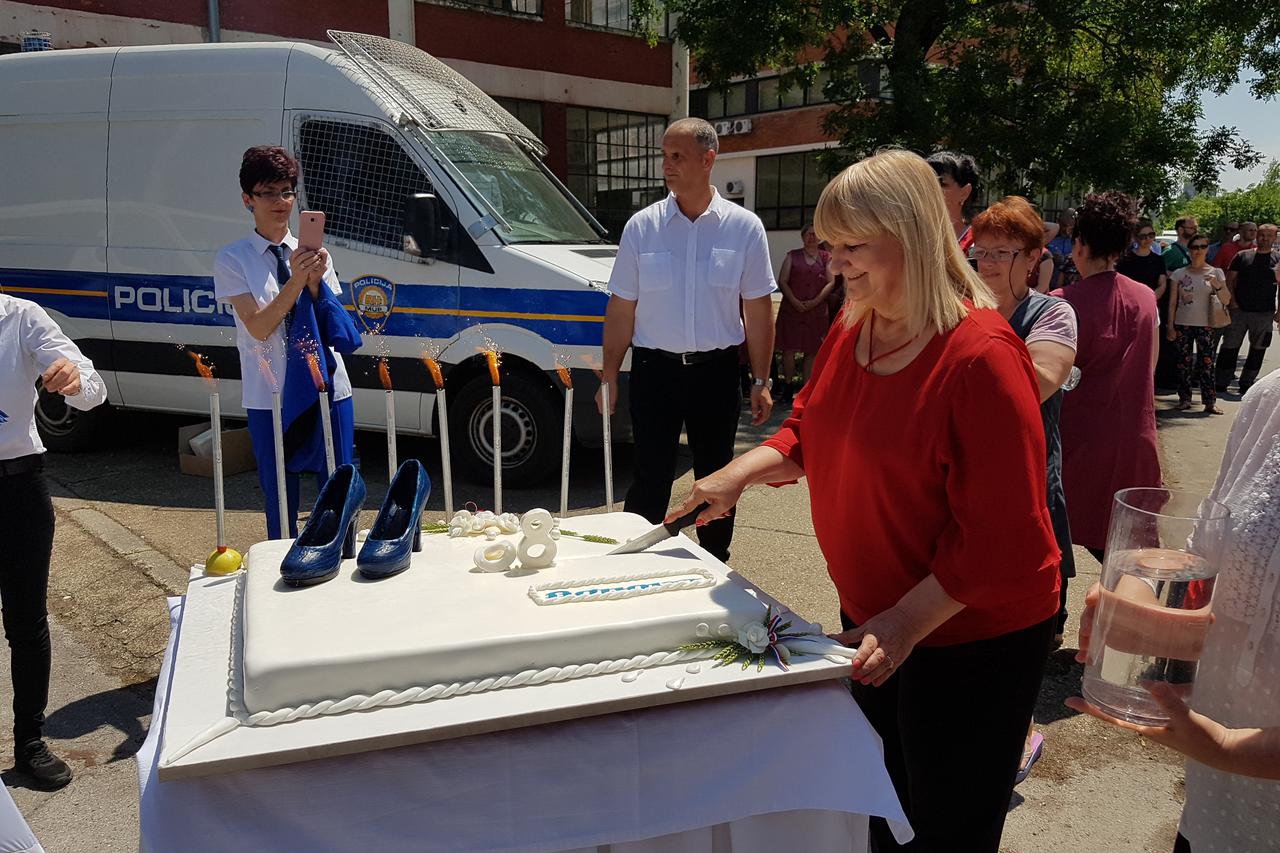 Rođendansku tortu rezala je predsjednica Uprave Gordana Odor