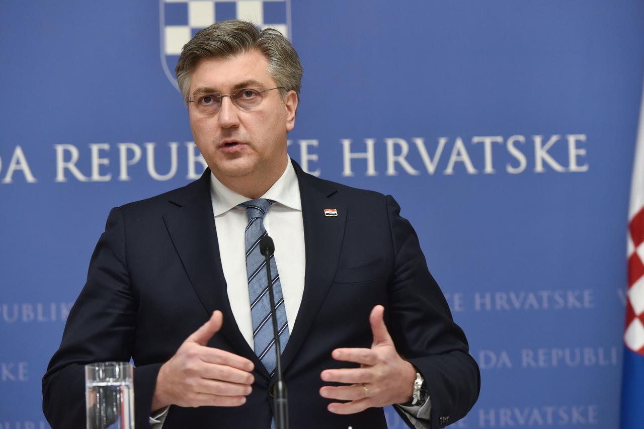 Zagreb: Andrej Plenković dao je izjavu nakon sastanka s parlamentarnom većinom