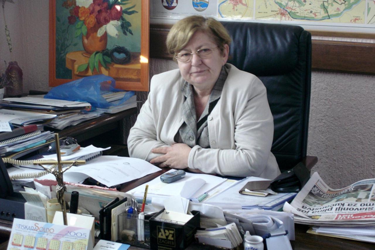 \'SLAVONIJA  23.01.2009. VUKOVAR - Vesna Bosanac, ravnateljica Opce bolnice Vukovar  BRANIMIR BRADARIC\'