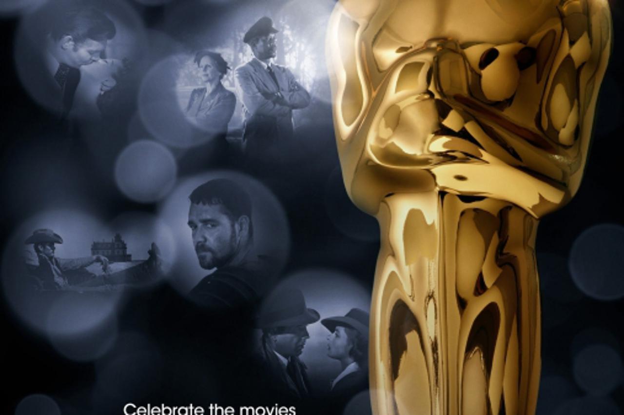 Plakat koji najavljuje Oscare 2012. 