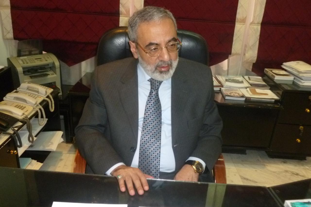 'slike ministra informiranja Omran Al-Zoubi'