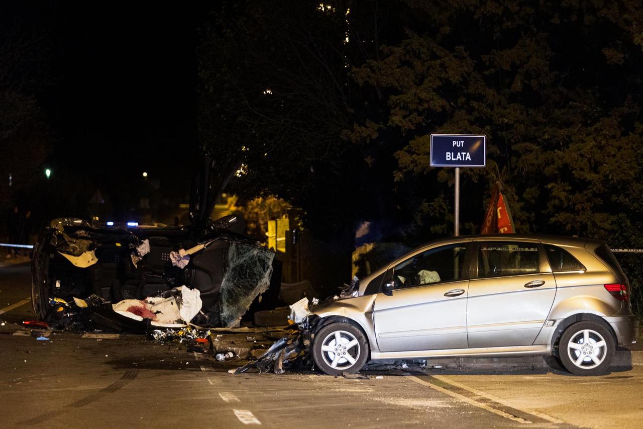 Dvoje mrtvih u prometnoj nesreći u mjestu Kožino nedaleko Zadra