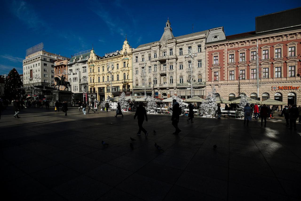 Zagreb: Pravo blagdansko raspoloženje zavladalo u centru grada