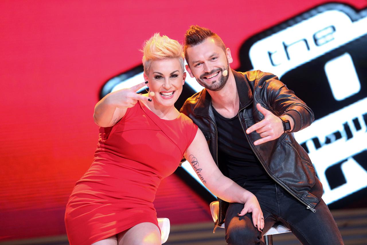 13.10.2014., Zagreb - Na HRT-u predstavljen je novi glazbeni reality show The Voice.  Photo: Petar Glebov/PIXSELL