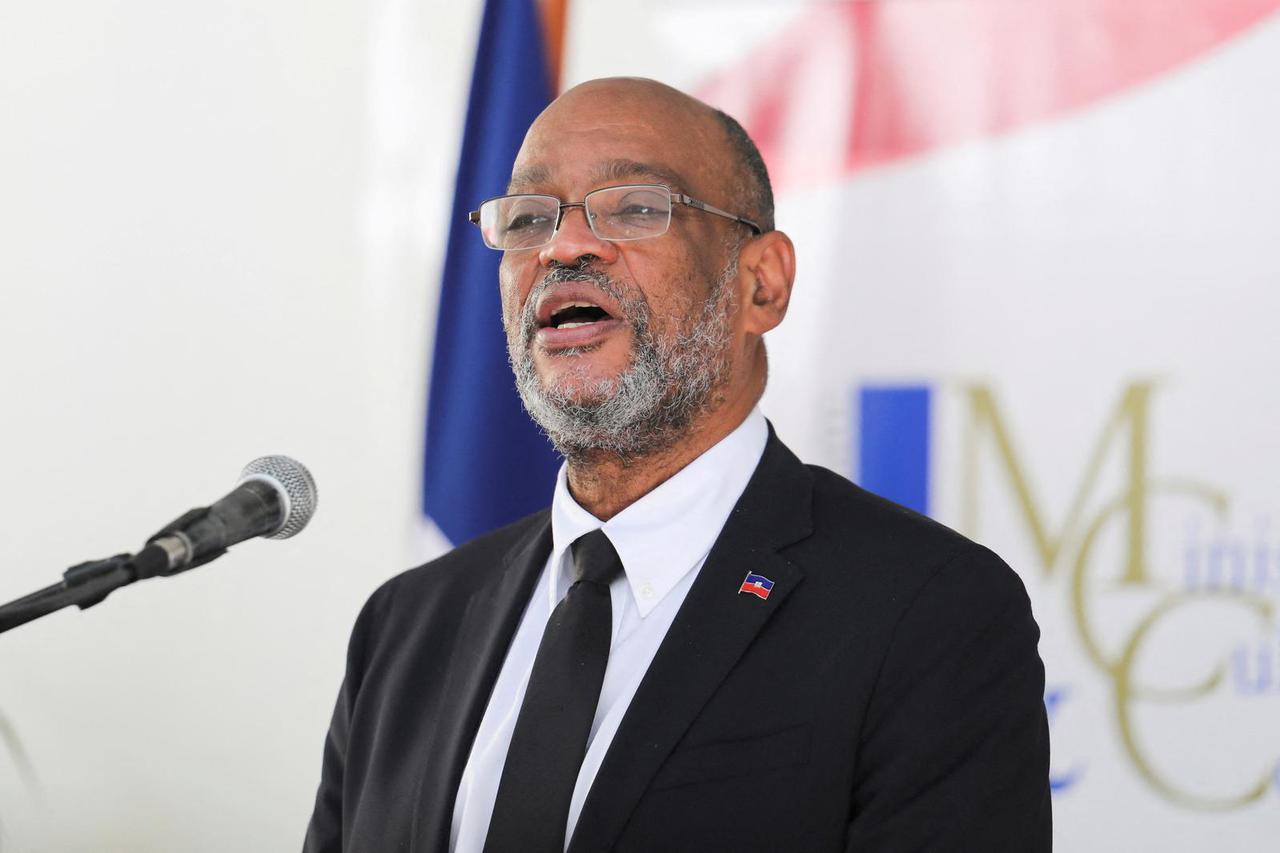 FILE PHOTO: Haitian Prime Minister Ariel Henry inaugurated as Minister of Culture and Communication, in Port-au-Prince