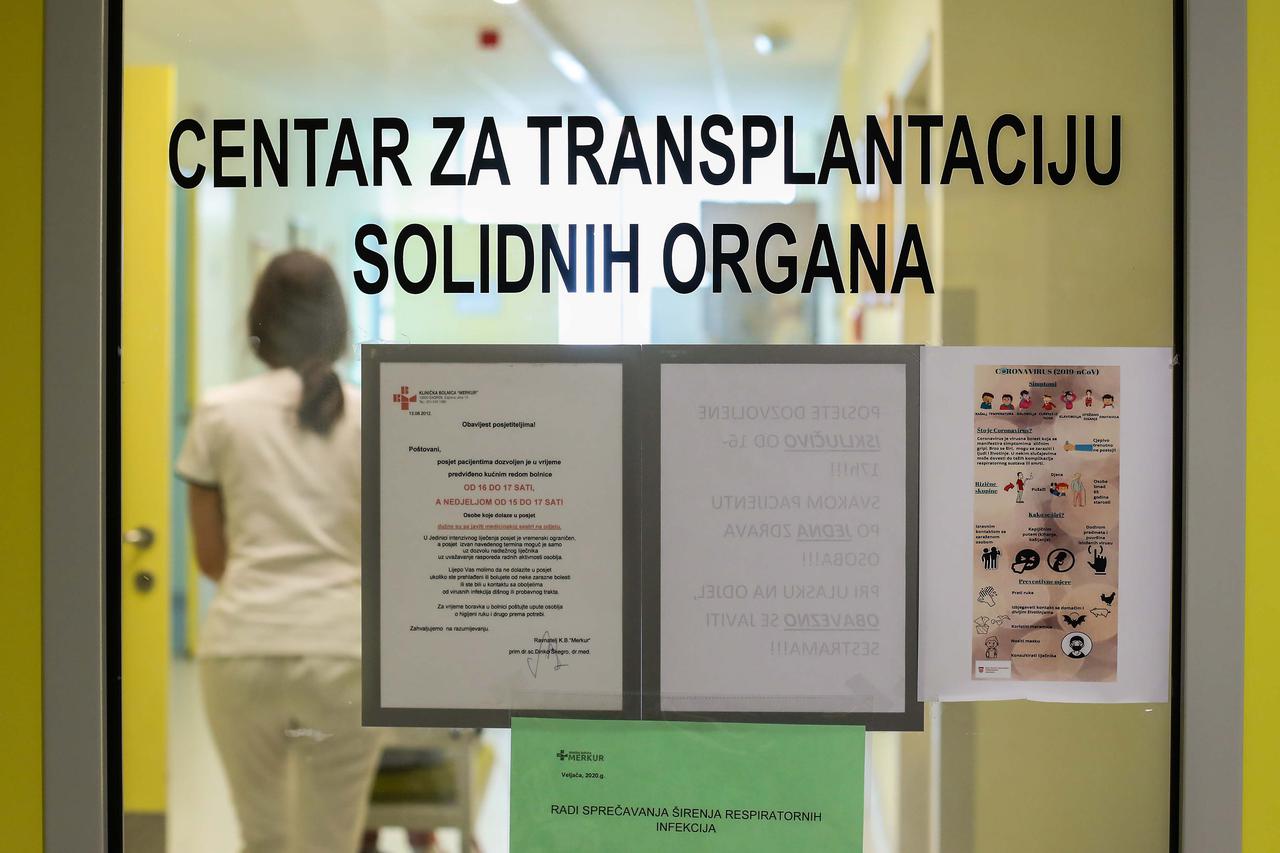 Zagreb: Medicinsko osoblje KB Merkur radilo je transplantacije organa i za vrijeme Covida-19