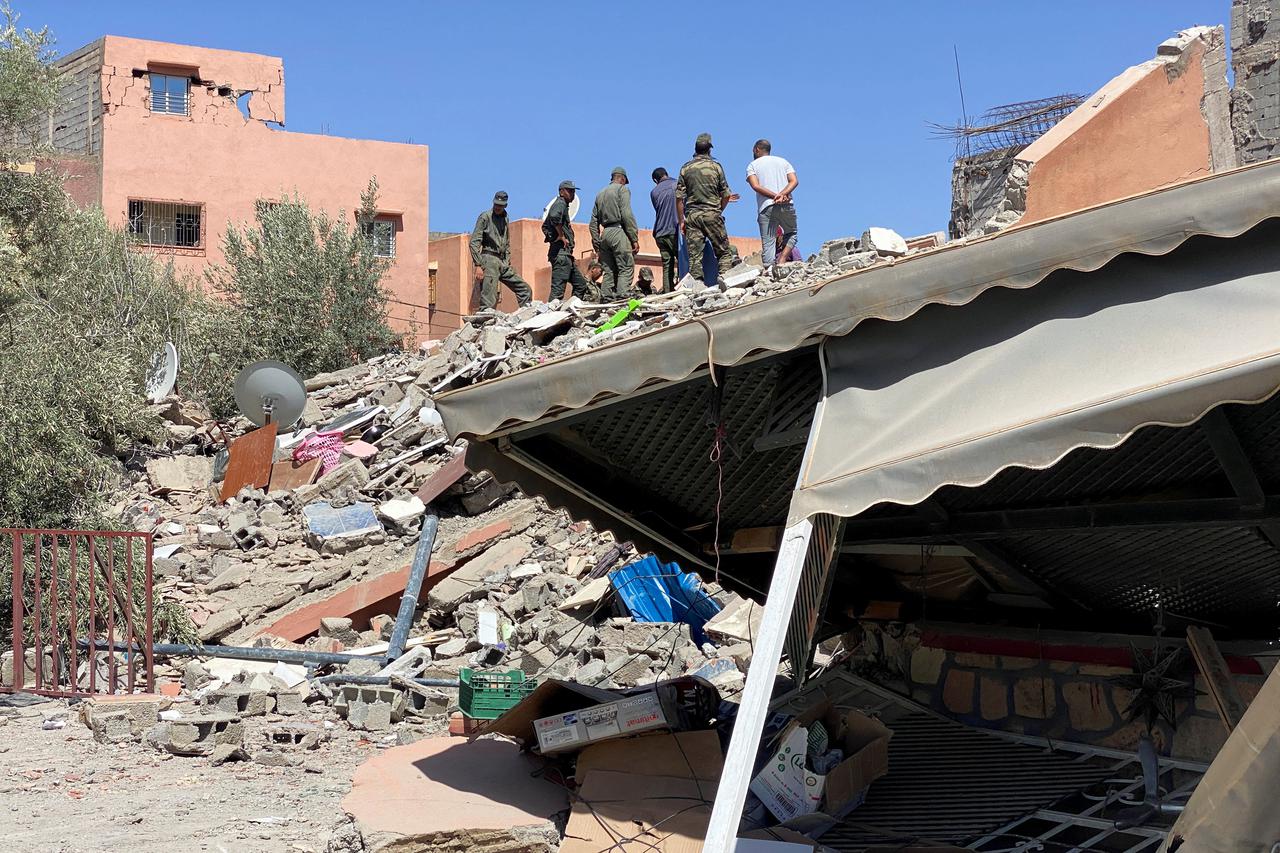 Maroko potres