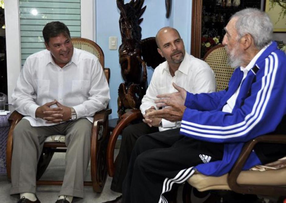 Susret Fidela Castra s kubanskom petorkom 